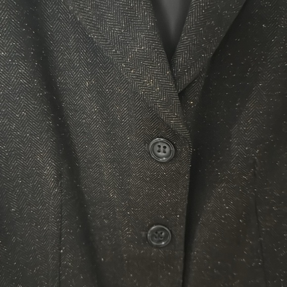 Liz Claiborne brown speckled Blazer Classic Suit Jacket size 8 - Picture 3 of 4